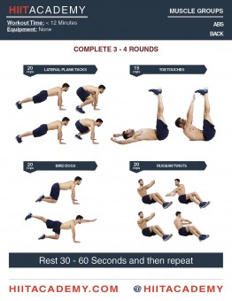 Quick Core Workout