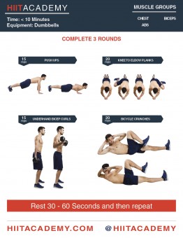 Super Quick Beach Body HIIT Workout
