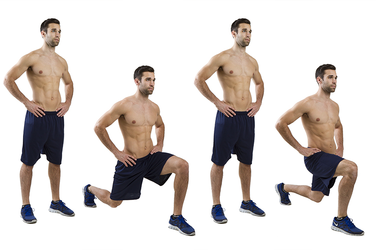 How To Do Alternating Lunges