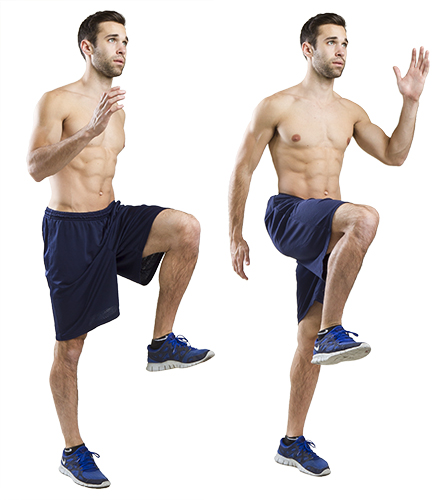 How To Do High Knees Step By Step