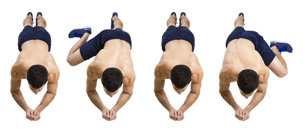 How To Do Knee To Elbow Plank
