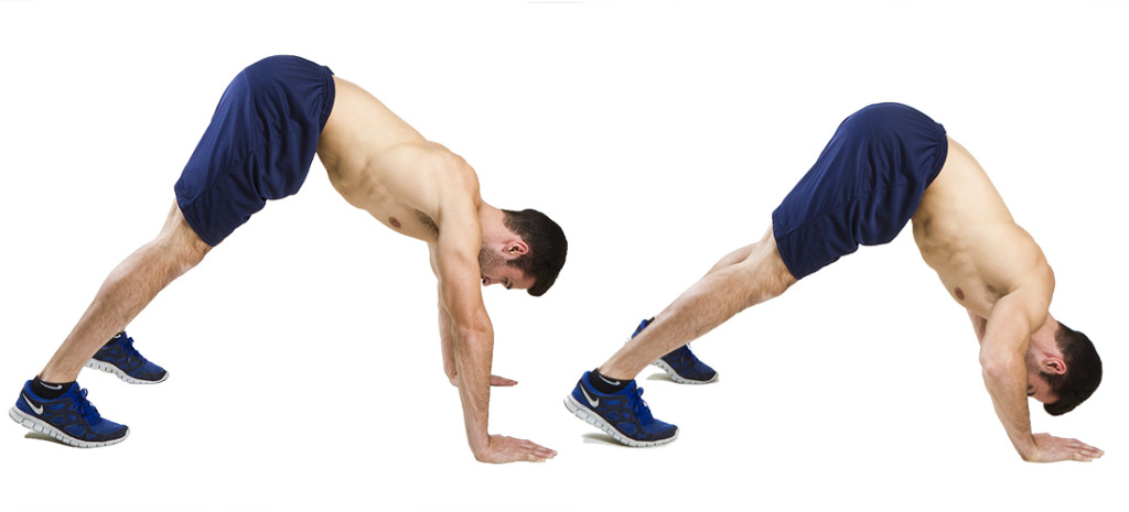 HIIT Exercise How To Do Pike Push Ups HIIT Academy HIIT Workouts 