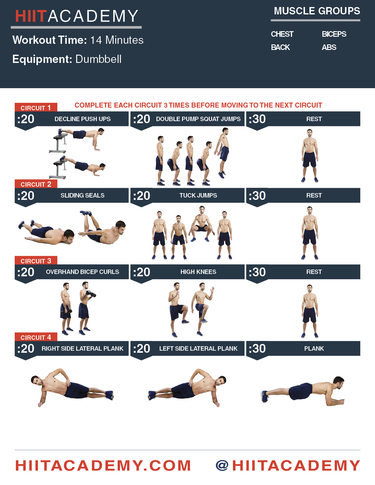 14 Min Full Body Fun Hiit Academy Hiit Workouts Hiit Workouts For Men Hiit Workouts